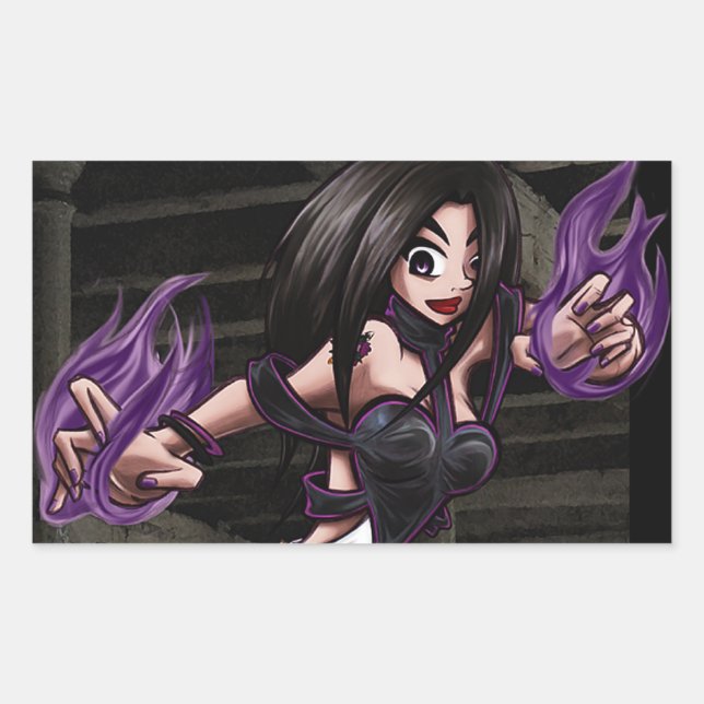 SPADE-Sticker Rechteckiger Aufkleber (Vorderseite)