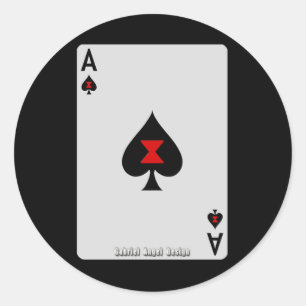 Spadenaau Runder Aufkleber