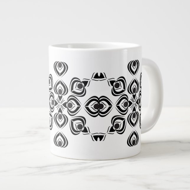 Spades Jumbo-Tasse (Vorderseite Rechts)
