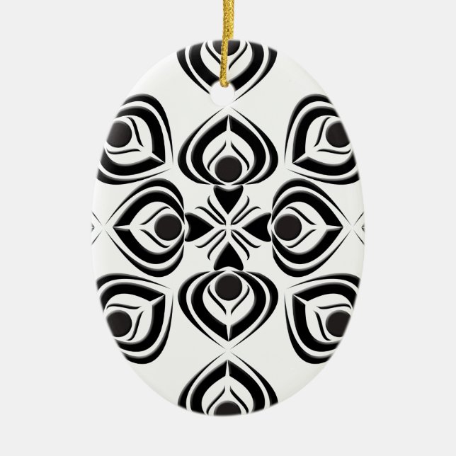 Spades Keramik Ornament (Vorne)