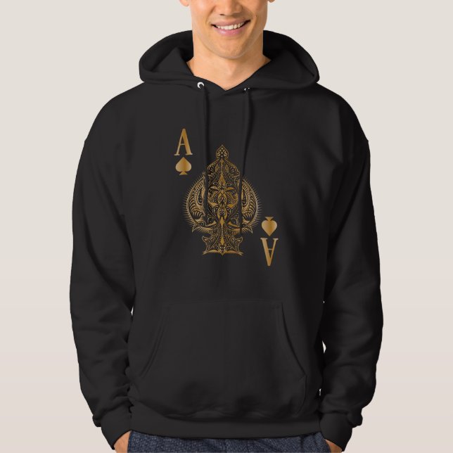 Spades Poker Casino Hoodie (Vorderseite)