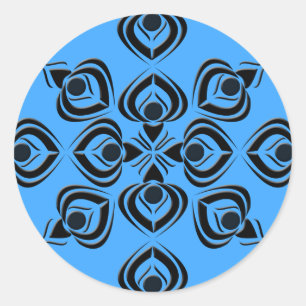 Spades Runder Aufkleber