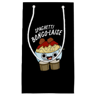 Spaghetti Bongolaise Funny Food Pub Dark BG Kleine Geschenktüte