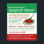 Spaghetti Dinner Fundraiser Event Flyer<br><div class="desc">Spaghetti Dinner Fundraiser Eventwerbung Flyer von der Business Card Store.</div>