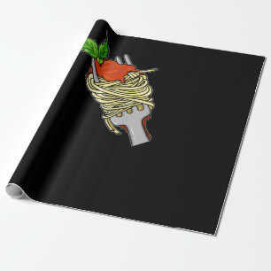 Spaghetti Food Lovers Geschenkpapier