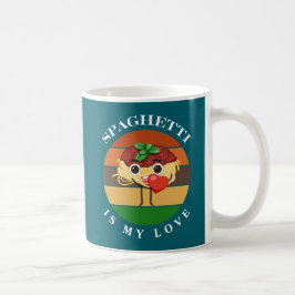 Spaghetti ist meine Liebe, Funny Spaghetti Valenti Kaffeetasse