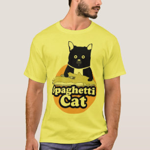 Spaghetti-Katze T-Shirt