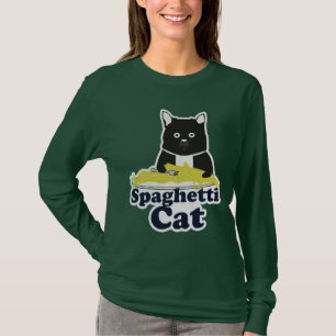 Spaghetti-Katze T-Shirt