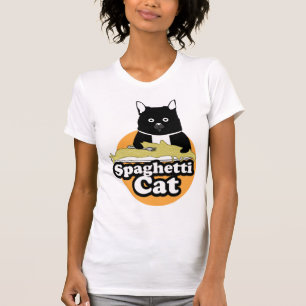 Spaghetti-Katze T-Shirt