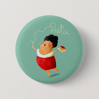 Spaghetti-Lady Button