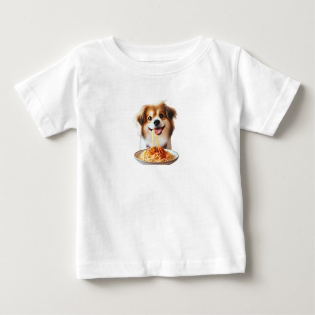 Spaghetti-liebender T - Shirt (Vorderseite)