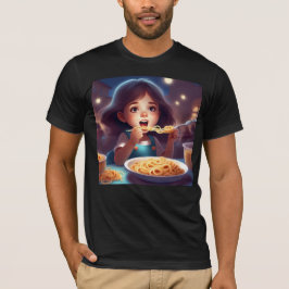 Spaghetti-Mädchen T-Shirt