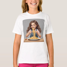 Spaghetti-Mädchen T-Shirt