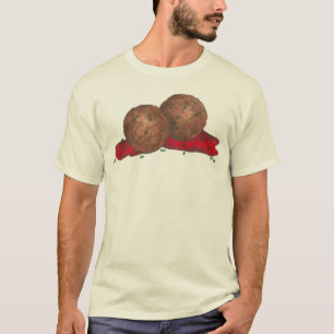 Spaghetti Meatballs Marinara Sauce Italienisches E T-Shirt