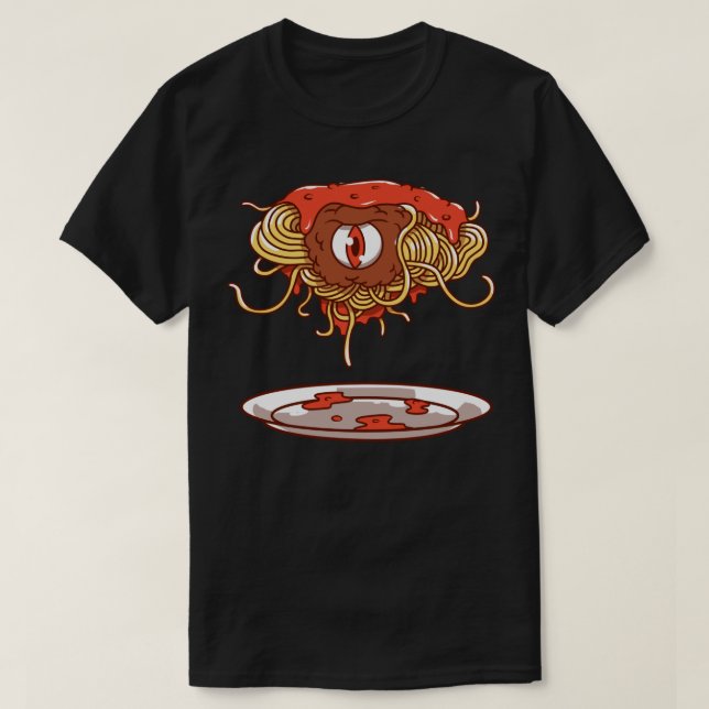Spaghetti Monster T-Shirt (Design vorne)