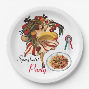 SPAGHETTI PARTY DANCE, ITALIENISCHE KÜCHE UND TOMA PAPPTELLER