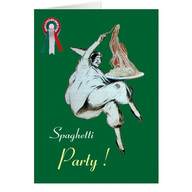 SPAGHETTI PARTY ITALIEN KÜCHE, RESTAURANT rot (Vorne)