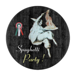 SPAGHETTI PARTY ITALIENISCHE KÜCHE, RESTAURANT Bla Schneidebrett