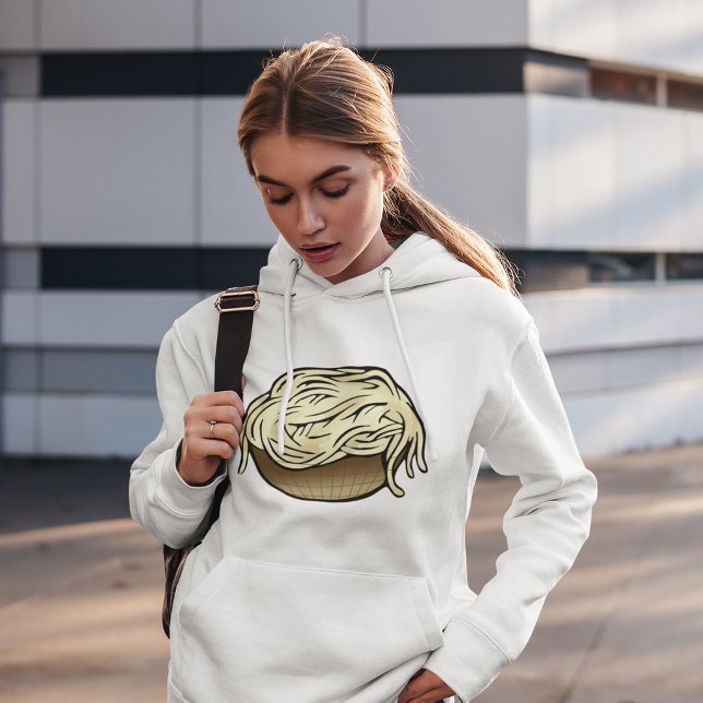Spaghetti Pasta Noodle Food Hoodie (Von Creator hochgeladen)