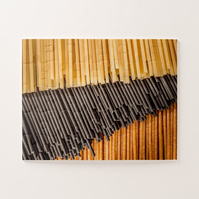 Spaghetti Pasta Puzzle (Horizontal)