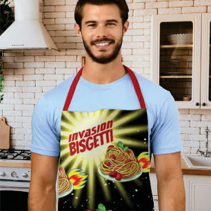 Spaghetti-Spaceship Backküche Schürze