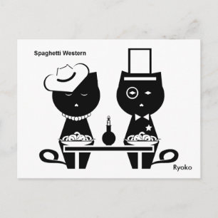 Spaghetti Western Postkarte
