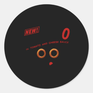 Spaghettios Runder Aufkleber