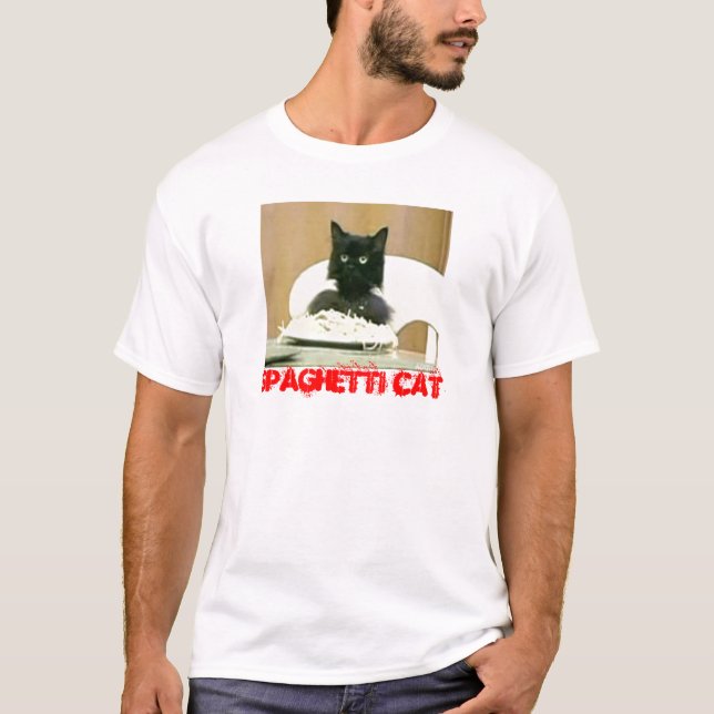 SPAGHETTIScat-T - Shirt (Vorderseite)