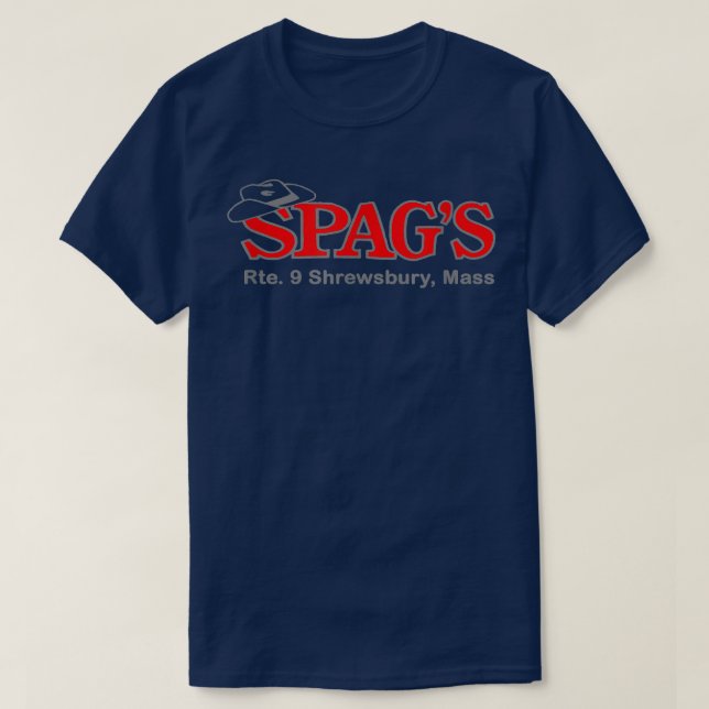SPAG's Rte 9 Shrewsbury Massachusetts Nostalgia Vi T-Shirt (Design vorne)
