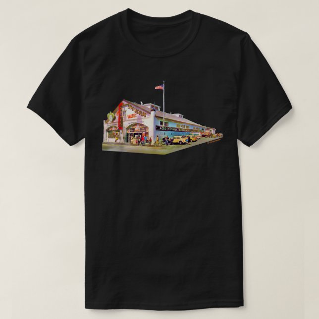 SPAGs Shrewsbury-Massachusetts Abgeschieden zeichn T-Shirt (Design vorne)