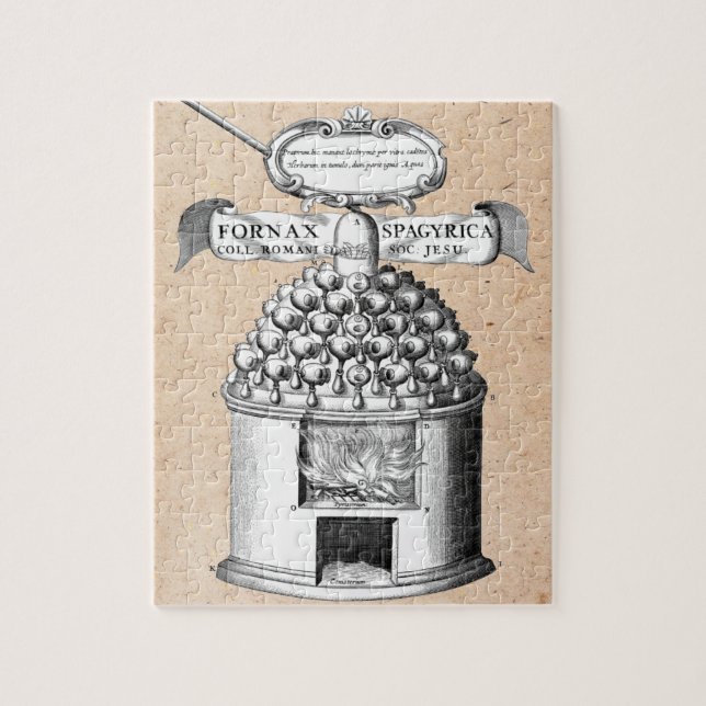 Spagyrische Kräutermedizin Puzzle (Vertikal)