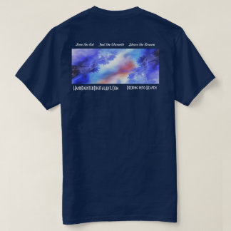 Spähen in Himmel T-Shirt