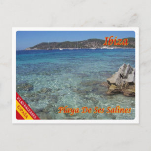 Spain - Balearic Islands - Ibiza - Eivissa - Postkarte