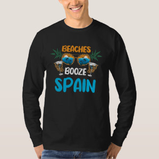 Spain Beaches Vacation Party Matching T-Shirt
