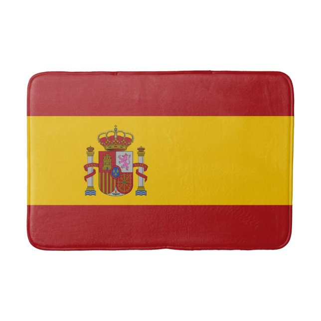 Spain Flag Badematte (Vorderseite)