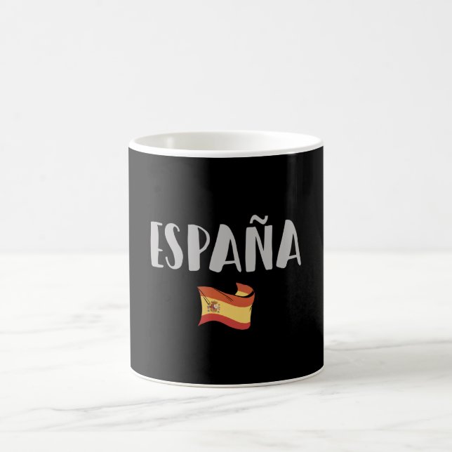 Spain Soccer Football Fan Shirt Flag Kaffeetasse (Mittel)
