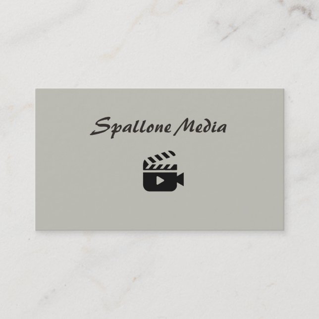 Spallone Medium-Produktions-Visitenkarte Visitenkarte (Vorderseite)