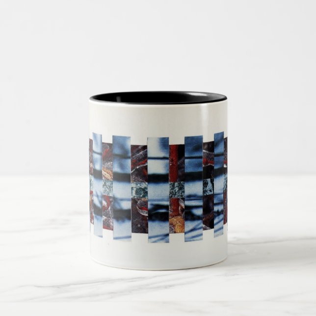 Spalte 6 zweifarbige tasse (Mittel)