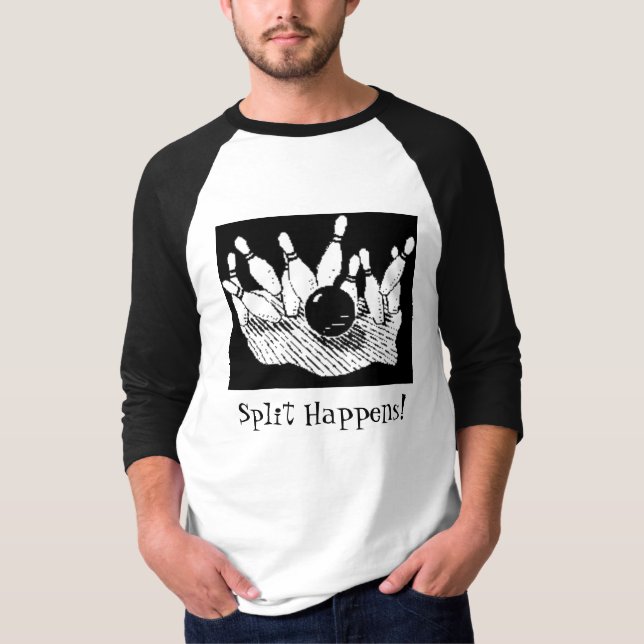Spalte geschieht! T-Shirt (Vorderseite)