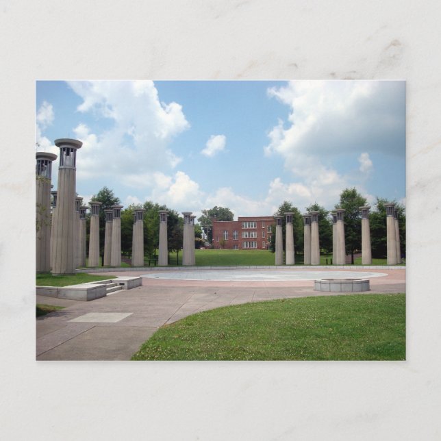 Spalte Kreis & Bells Zweihundertjährige Postkarte (Vorderseite)