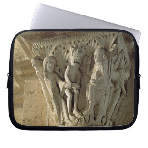 Spalten-Hauptstadt, St. Benedict darstellendes a Laptopschutzhülle