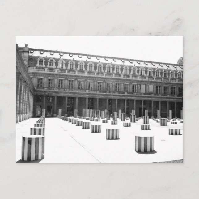 Spalten im Innenhof - Postkarte (Vorderseite)