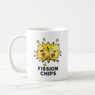 Spaltung Chips Funny Physical Food Puff Kaffeetasse
