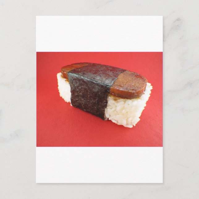 Spam Musubi Postkarte (Vorderseite)