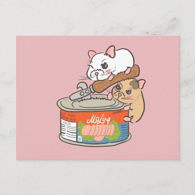 Spam Postkarte (Vorderseite)