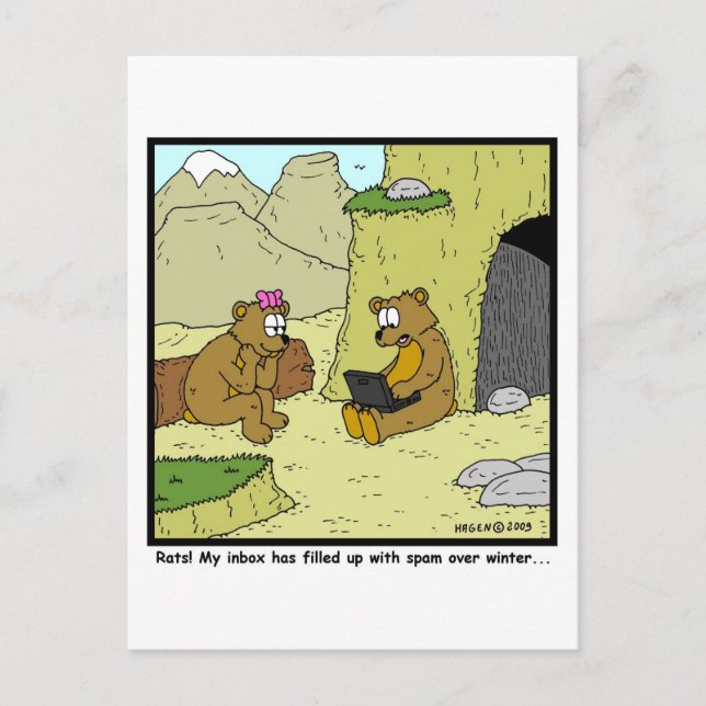 Spam Postkarte (Vorderseite)