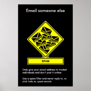 Spam Security Awareness Poster