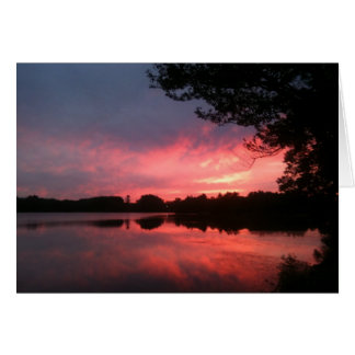 spamset: rosa September-Sonnenuntergang