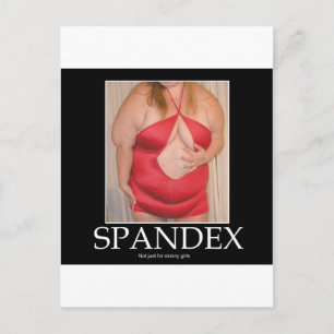 Spandex! Postkarte