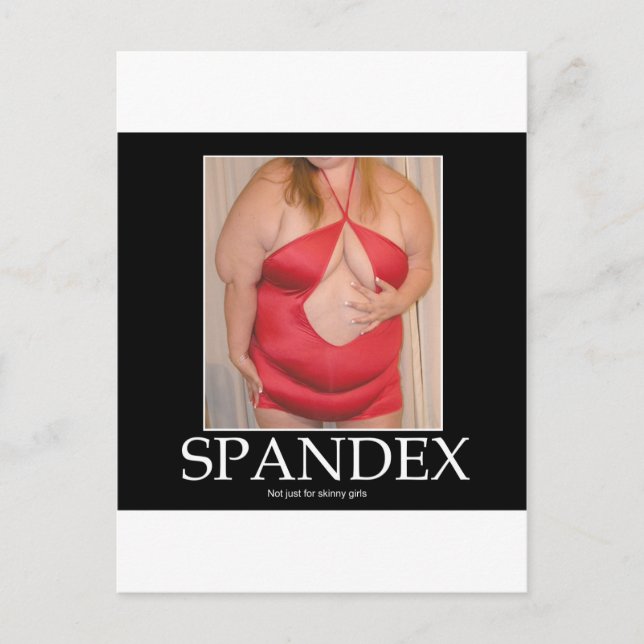 Spandex! Postkarte (Vorderseite)